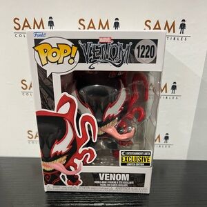 Venom - Carnage Miles Morales #1220 Funko Pop + Protector